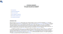 Desktop Screenshot of general-anaesthesia.com